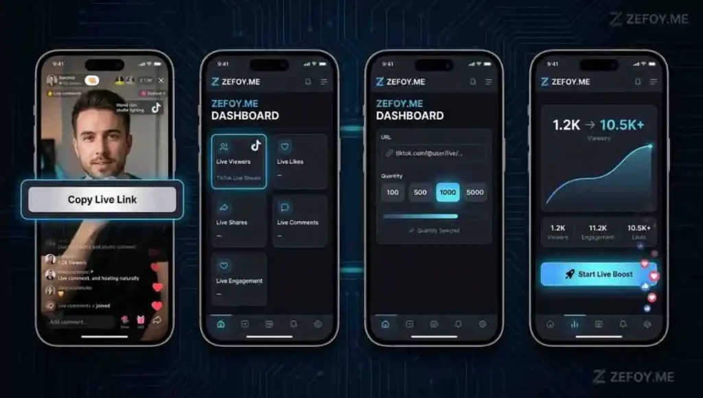 How to Use Zefoy TikTok Live Booster